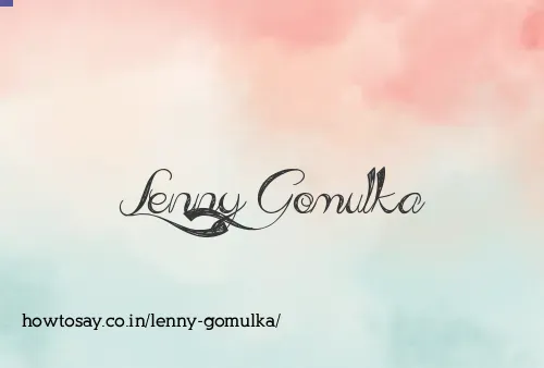 Lenny Gomulka