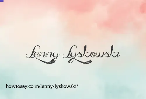 Lenny Lyskowski