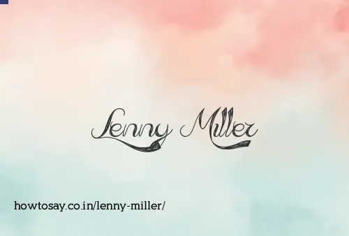 Lenny Miller