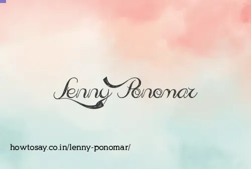 Lenny Ponomar