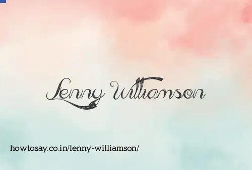 Lenny Williamson