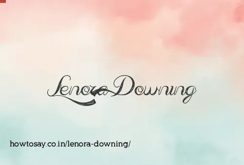 Lenora Downing