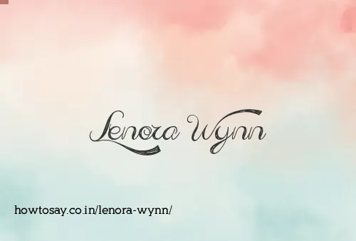 Lenora Wynn
