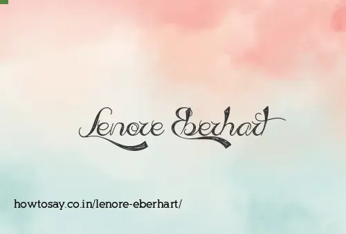 Lenore Eberhart