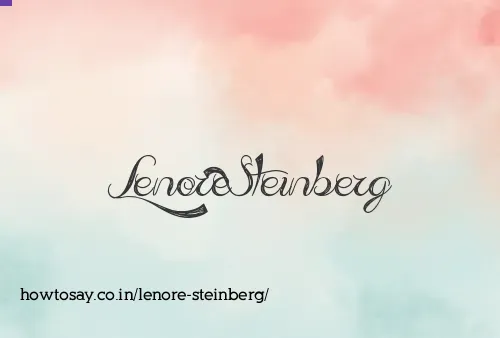 Lenore Steinberg