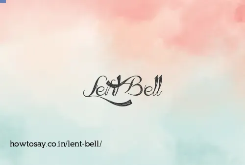 Lent Bell