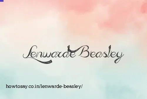 Lenwarde Beasley