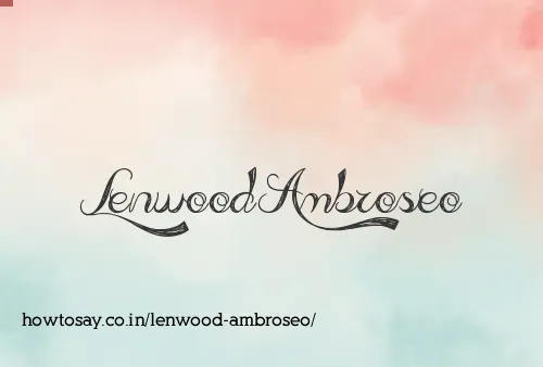 Lenwood Ambroseo