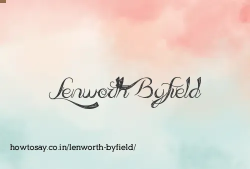 Lenworth Byfield