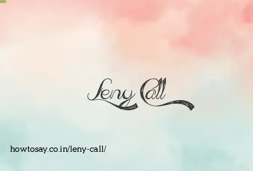 Leny Call