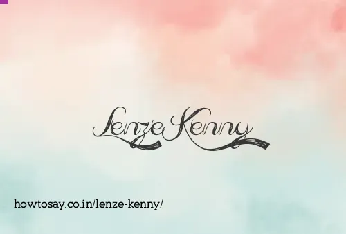 Lenze Kenny