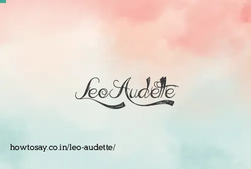 Leo Audette
