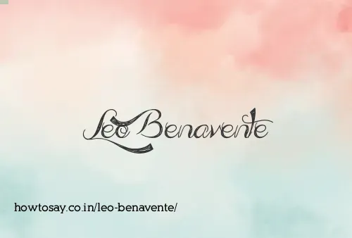 Leo Benavente