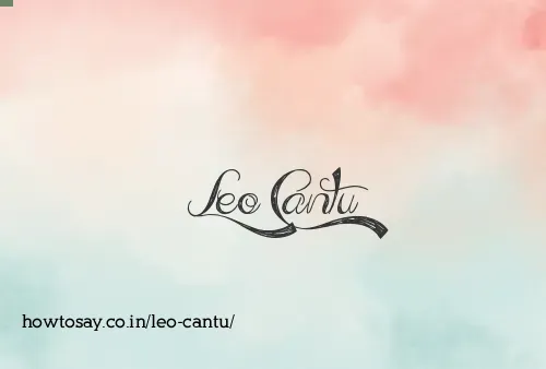 Leo Cantu