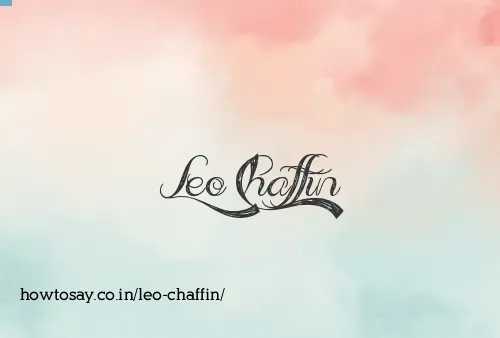 Leo Chaffin