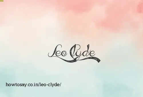 Leo Clyde