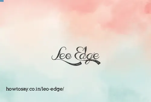 Leo Edge