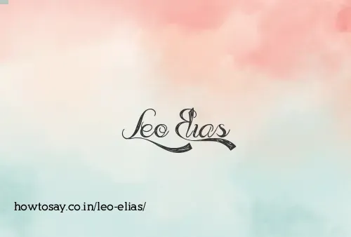 Leo Elias