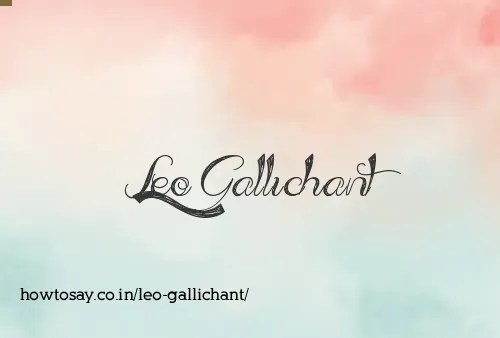 Leo Gallichant