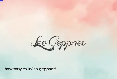 Leo Geppner