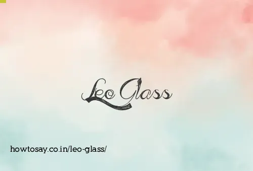 Leo Glass