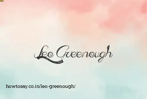Leo Greenough