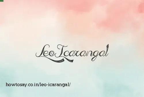 Leo Icarangal