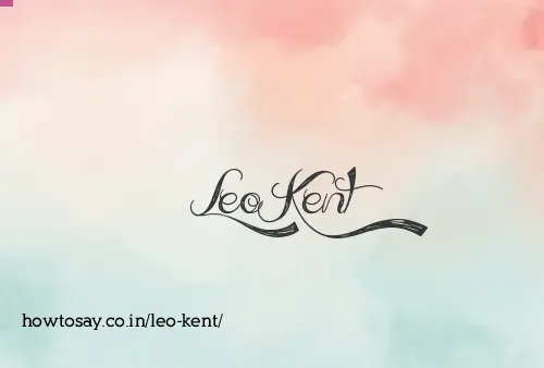Leo Kent