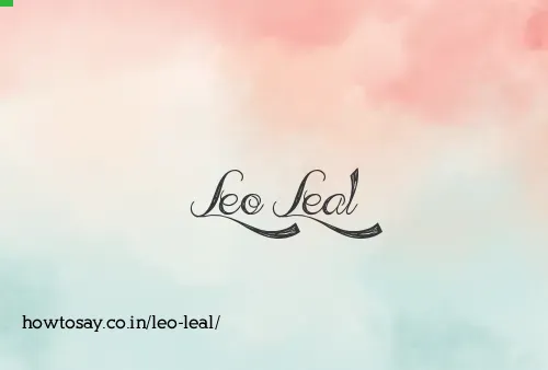 Leo Leal