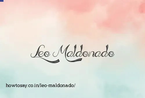 Leo Maldonado