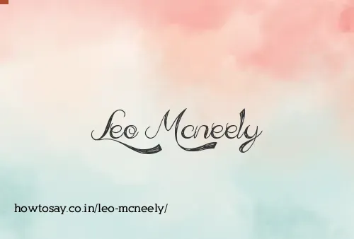 Leo Mcneely
