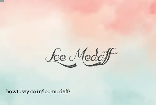 Leo Modaff