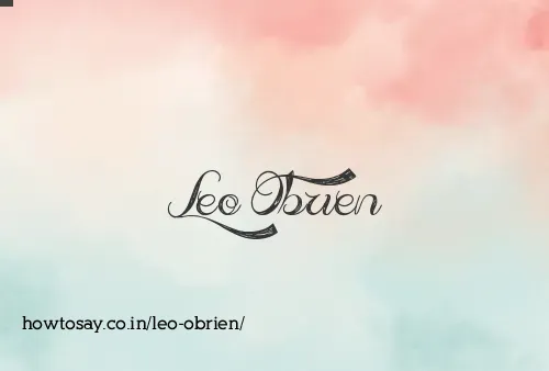 Leo Obrien