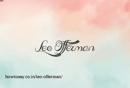 Leo Offerman