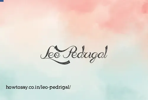 Leo Pedrigal
