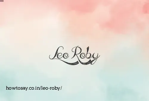 Leo Roby