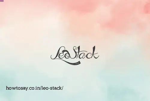 Leo Stack