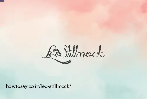 Leo Stillmock