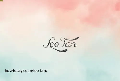 Leo Tan
