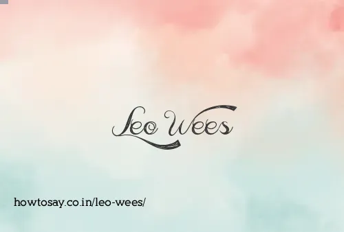 Leo Wees