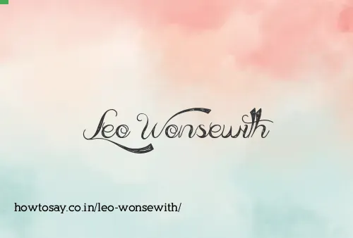 Leo Wonsewith