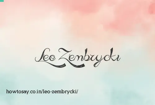 Leo Zembrycki