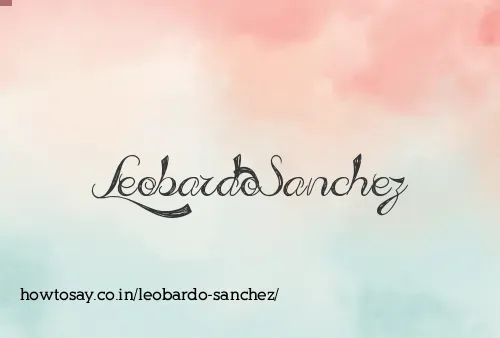 Leobardo Sanchez