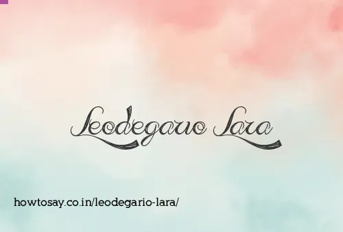 Leodegario Lara