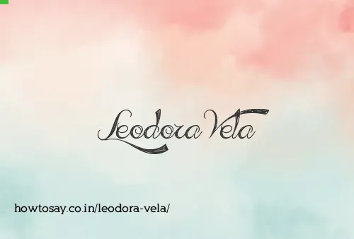 Leodora Vela