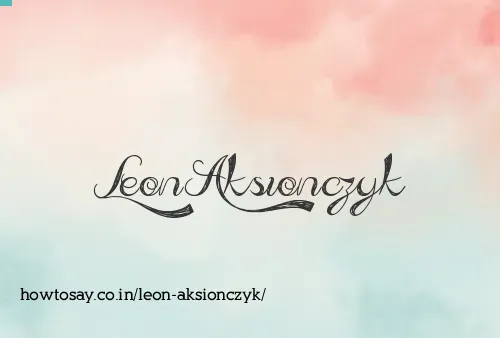 Leon Aksionczyk