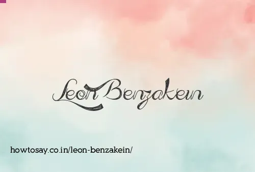 Leon Benzakein