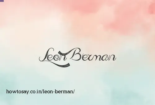 Leon Berman