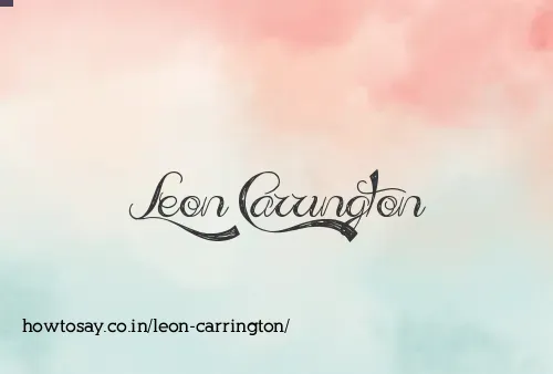 Leon Carrington
