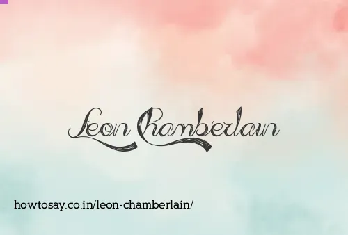Leon Chamberlain